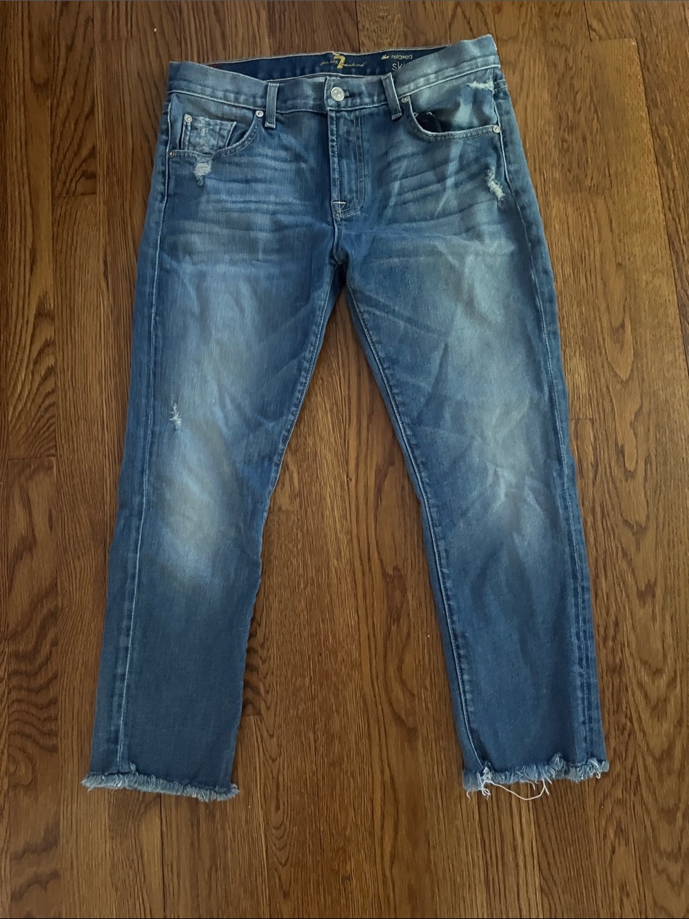 7 For All Mankind “the relaxes skinny” Jeans